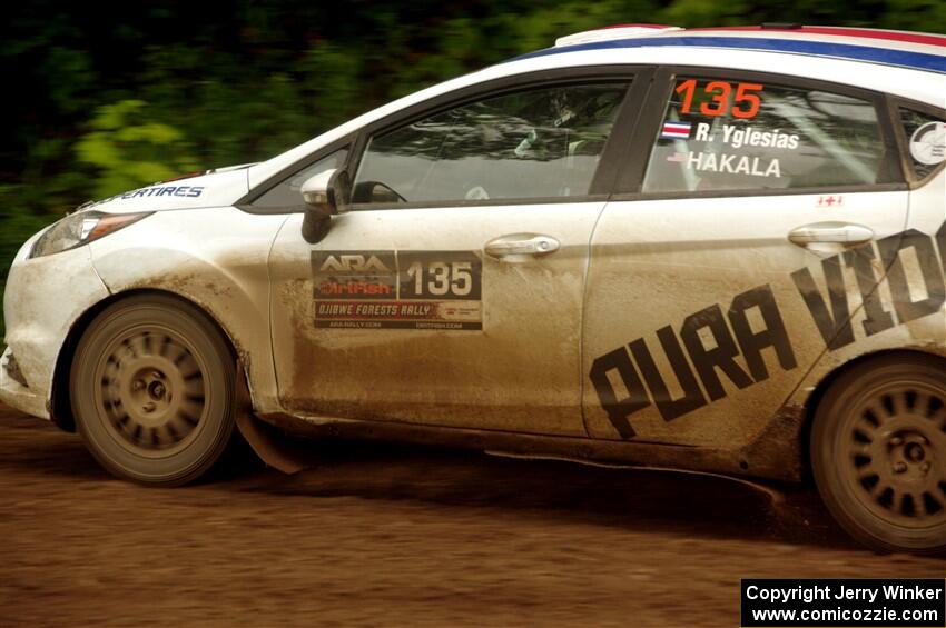Roberto Yglesias / Alix Hakala Ford Fiesta ST on SS11, Anchor-Mattson.