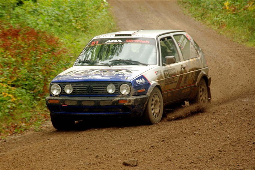 Todd Hartmann / Shawn Callahan VW GTI on SS11, Anchor-Mattson.