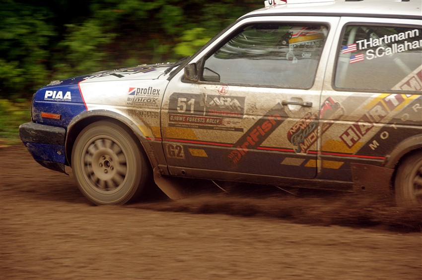 Todd Hartmann / Shawn Callahan VW GTI on SS11, Anchor-Mattson.
