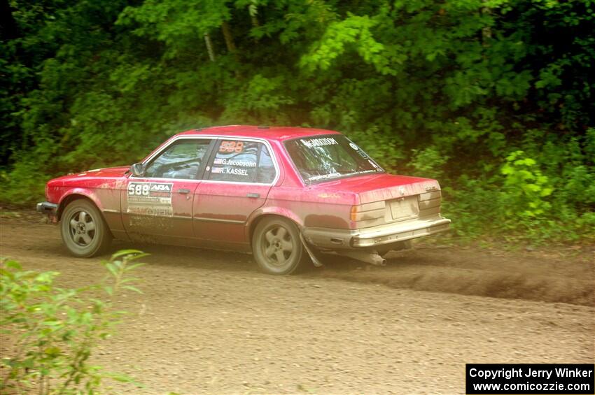 Gabe Jacobsohn / R.J. Kassel BMW 325e on SS11, Anchor-Mattson.