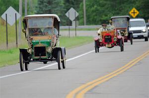 Westley Peterson's 1911 Maxwell and John Elliot's 1912 Maxwell