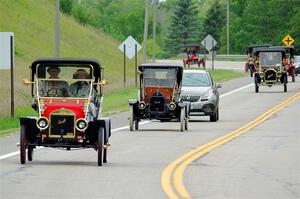 Jim Laumeyer's 1910 Maxwell and Ron Fishback's 1912 Maxwell