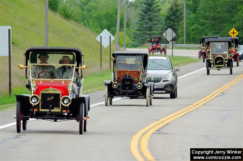 Jim Laumeyer's 1910 Maxwell and Ron Fishback's 1912 Maxwell