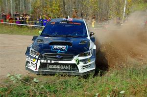 Ken Block / Alex Gelsomino Subaru WRX STi on SS1, Far Point I.