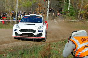 Tom Williams / Hannah McKillop Ford Fiesta R5 on SS1, Far Point I.