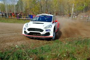 Tom Williams / Hannah McKillop Ford Fiesta R5 on SS1, Far Point I.