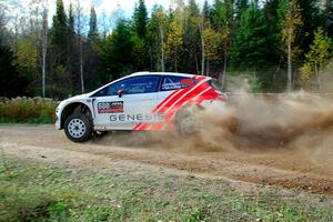 Tom Williams / Hannah McKillop Ford Fiesta R5 on SS1, Far Point I.