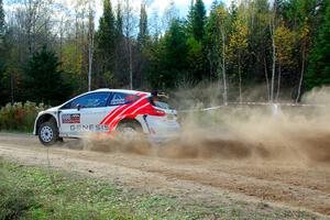 Tom Williams / Hannah McKillop Ford Fiesta R5 on SS1, Far Point I.