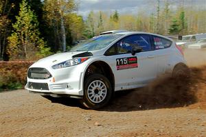 Joseph Burke / Nick Dobbs Ford Fiesta R5 on SS1, Far Point I.