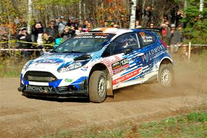 Paul Rowley / Darragh Mullen Ford Fiesta R5 on SS1, Far Point I.