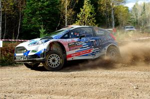 Paul Rowley / Darragh Mullen Ford Fiesta R5 on SS1, Far Point I.