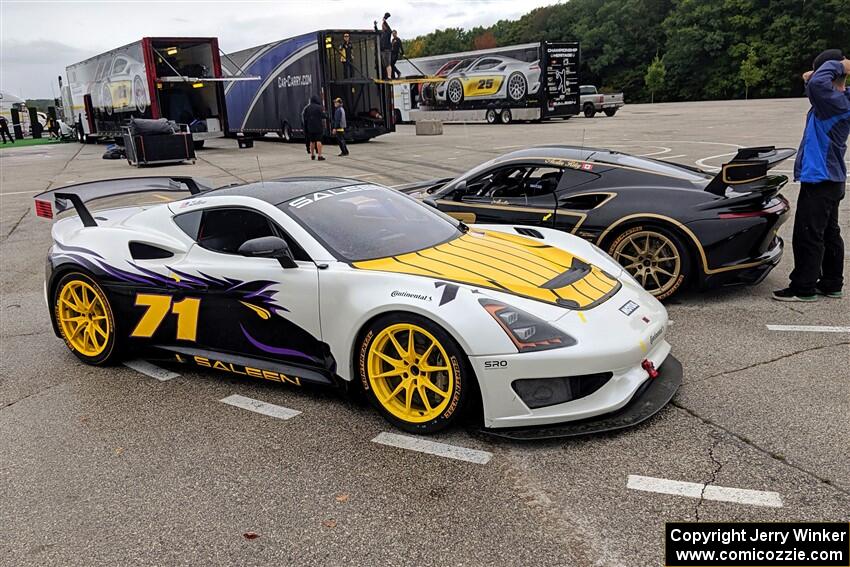 Hanna Zellers' and Austin Riley's Saleen S1s