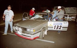 The Bob Burtis / Rick Burtis Audi Quattro Coupe on Friday before the event.(1)