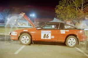 The Mark Larson / Kelly Cox Eagle Talon goes through tech.