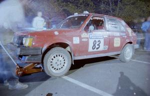 The Mark Utecht / Kristi Anderson Dodge Omni GLH goes through tech.