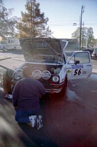The Doug Davenport / Jeff Burmeister VW GTI readies for the event.(2)
