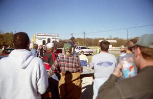 Drivers meeting.