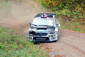 Ken Block / Alex Gelsomino Subaru WRX STi on SS3, Bob Lake S-N I.