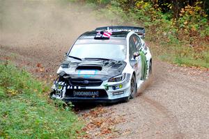 Ken Block / Alex Gelsomino Subaru WRX STi on SS3, Bob Lake S-N I.