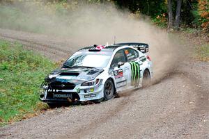 Ken Block / Alex Gelsomino Subaru WRX STi on SS3, Bob Lake S-N I.