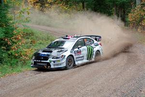 Ken Block / Alex Gelsomino Subaru WRX STi on SS3, Bob Lake S-N I.