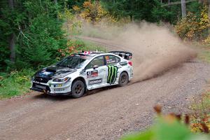 Ken Block / Alex Gelsomino Subaru WRX STi on SS3, Bob Lake S-N I.