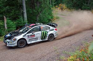 Ken Block / Alex Gelsomino Subaru WRX STi on SS3, Bob Lake S-N I.