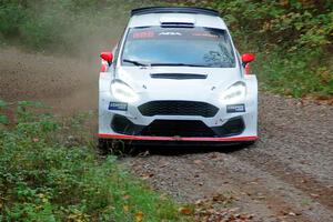 Tom Williams / Hannah McKillop Ford Fiesta R5 on SS3, Bob Lake S-N I.