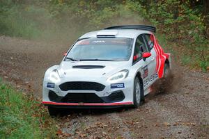 Tom Williams / Hannah McKillop Ford Fiesta R5 on SS3, Bob Lake S-N I.