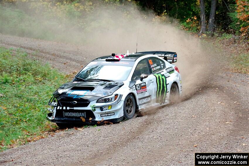 Ken Block / Alex Gelsomino Subaru WRX STi on SS3, Bob Lake S-N I.
