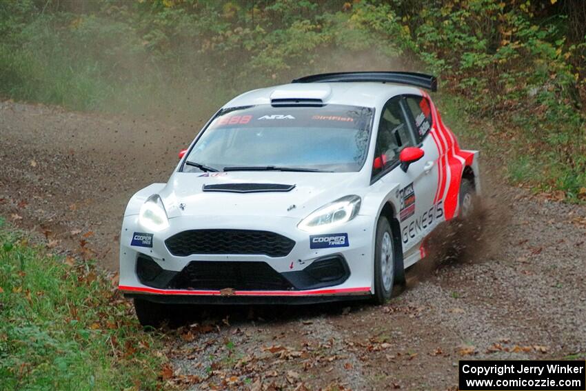Tom Williams / Hannah McKillop Ford Fiesta R5 on SS3, Bob Lake S-N I.