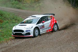 Tom Williams / Hannah McKillop Ford Fiesta R5 on SS3, Bob Lake S-N I.