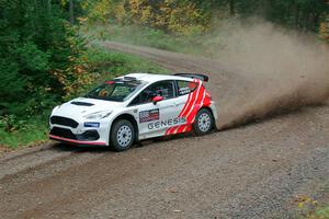 Tom Williams / Hannah McKillop Ford Fiesta R5 on SS3, Bob Lake S-N I.
