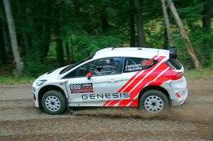 Tom Williams / Hannah McKillop Ford Fiesta R5 on SS3, Bob Lake S-N I.