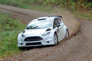Joseph Burke / Nick Dobbs Ford Fiesta R5 on SS3, Bob Lake S-N I.
