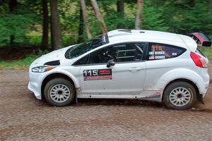 Joseph Burke / Nick Dobbs Ford Fiesta R5 on SS3, Bob Lake S-N I.