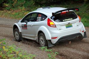 Joseph Burke / Nick Dobbs Ford Fiesta R5 on SS3, Bob Lake S-N I.