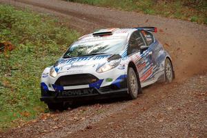 Paul Rowley / Darragh Mullen Ford Fiesta R5 on SS3, Bob Lake S-N I.