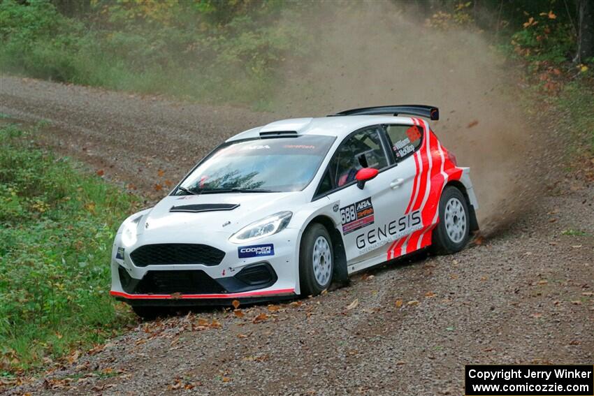 Tom Williams / Hannah McKillop Ford Fiesta R5 on SS3, Bob Lake S-N I.