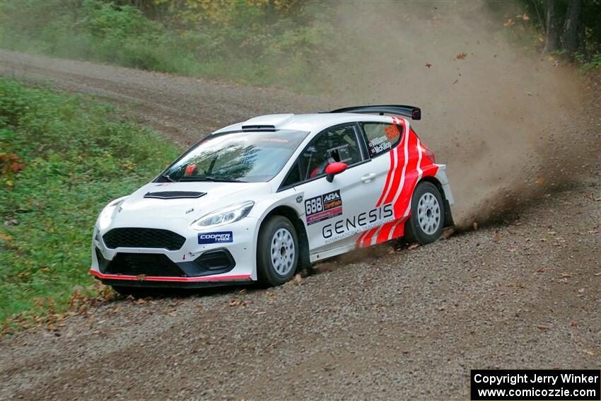 Tom Williams / Hannah McKillop Ford Fiesta R5 on SS3, Bob Lake S-N I.
