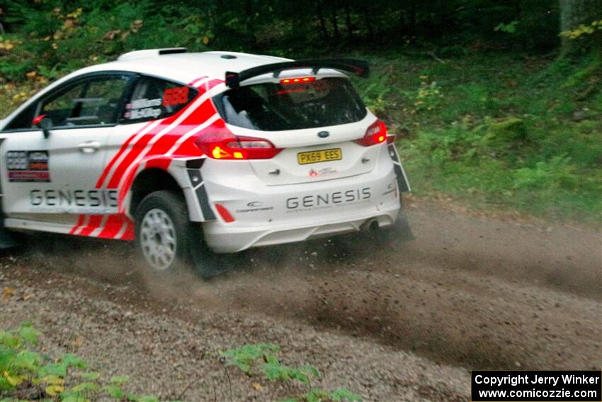 Tom Williams / Hannah McKillop Ford Fiesta R5 on SS3, Bob Lake S-N I.