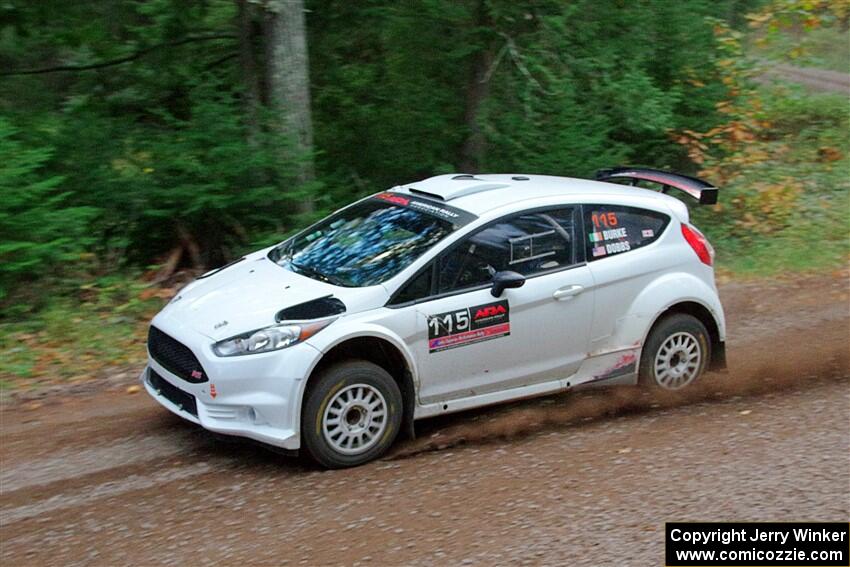 Joseph Burke / Nick Dobbs Ford Fiesta R5 on SS3, Bob Lake S-N I.
