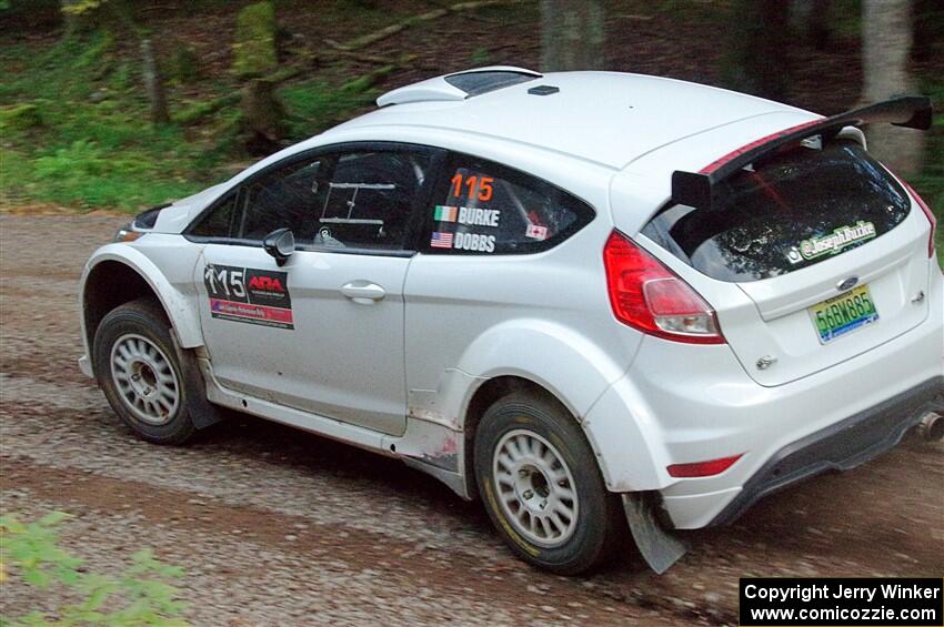 Joseph Burke / Nick Dobbs Ford Fiesta R5 on SS3, Bob Lake S-N I.