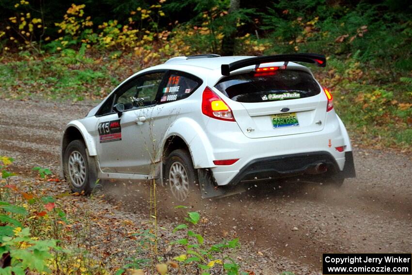 Joseph Burke / Nick Dobbs Ford Fiesta R5 on SS3, Bob Lake S-N I.