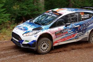 Paul Rowley / Darragh Mullen Ford Fiesta R5 on SS3, Bob Lake S-N I.