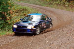 Jimmy Pelizzari / Kate Stevens Subaru Impreza on SS3, Bob Lake S-N I.