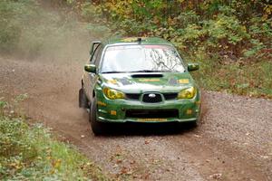 Dave Carapetyan / Ryan Scott Subaru WRX STi on SS3, Bob Lake S-N I.