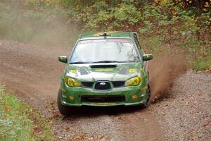 Dave Carapetyan / Ryan Scott Subaru WRX STi on SS3, Bob Lake S-N I.