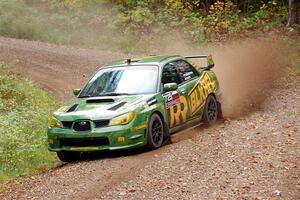 Dave Carapetyan / Ryan Scott Subaru WRX STi on SS3, Bob Lake S-N I.