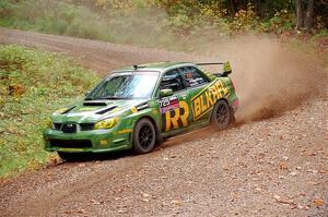 Dave Carapetyan / Ryan Scott Subaru WRX STi on SS3, Bob Lake S-N I.